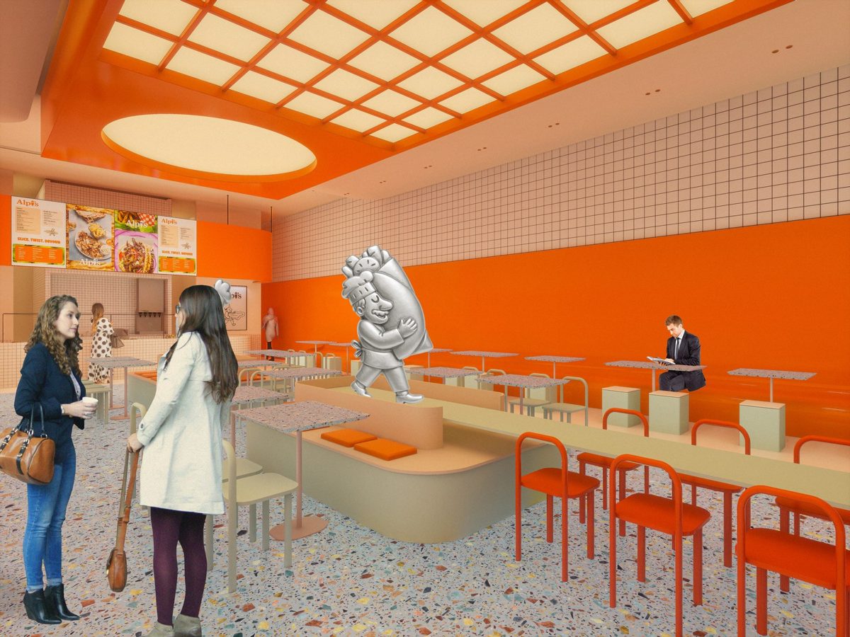 Main dining hall concept render